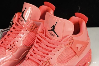 PUNCH NRG BLACK-VOLT' 'HOT JORDAN WMNS AQ9128-600 RETRO AIR 4 1216